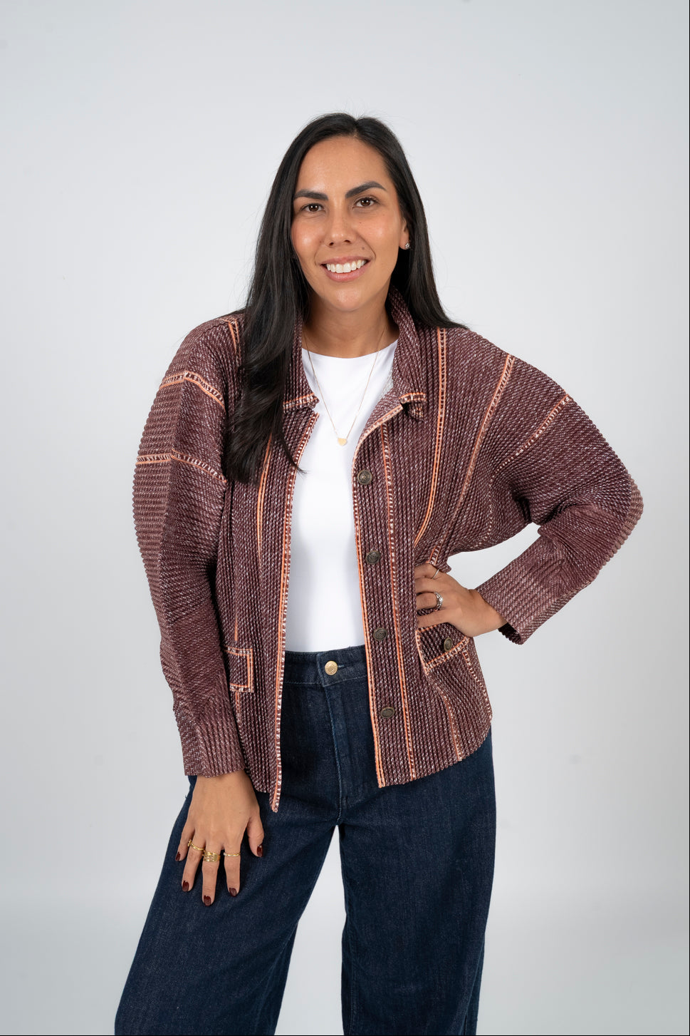 CHAQUETA SIENNA - MARRON - Gallery 3