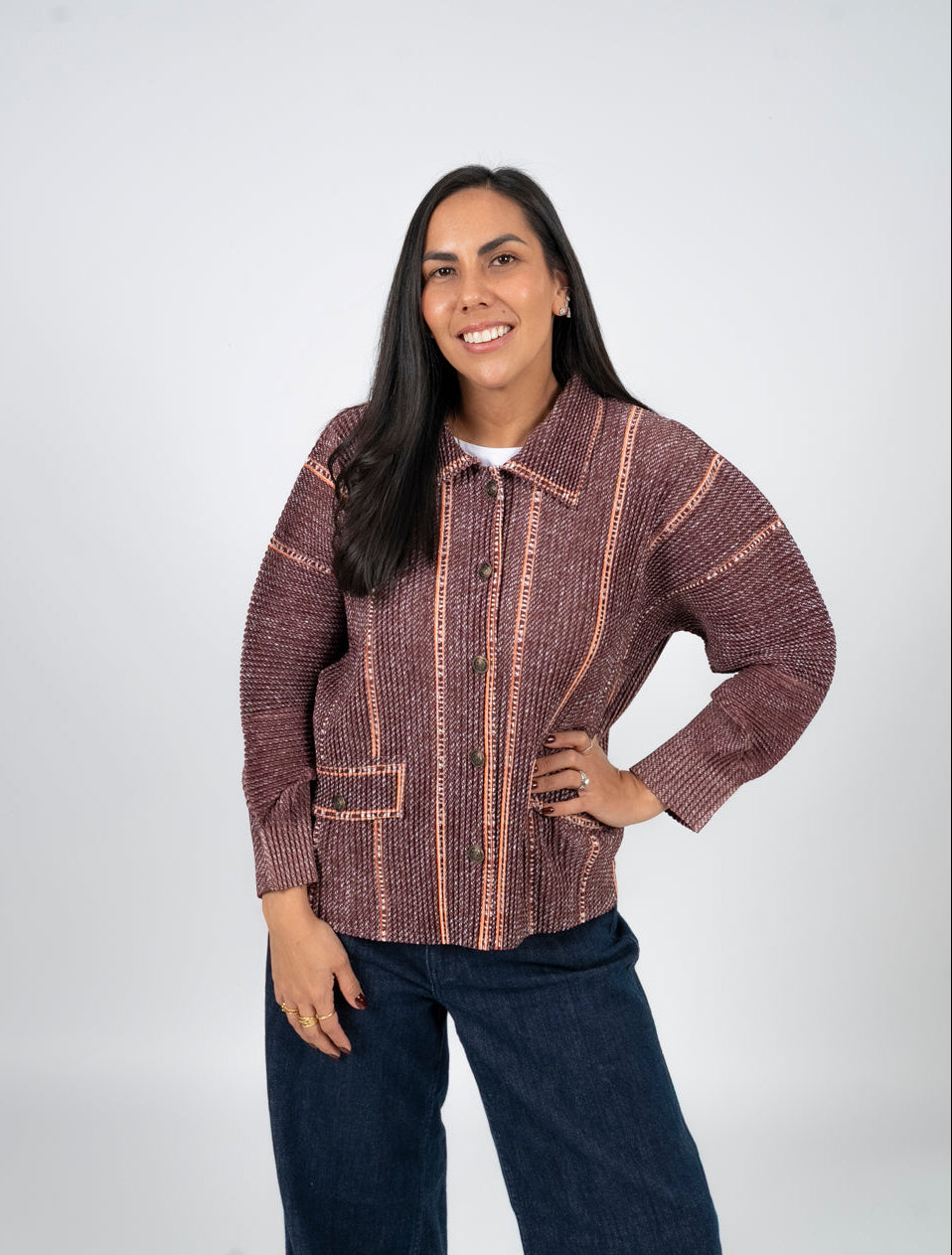 CHAQUETA SIENNA - MARRON - Gallery 1