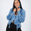 CHAQUETA IRIS - CELESTE