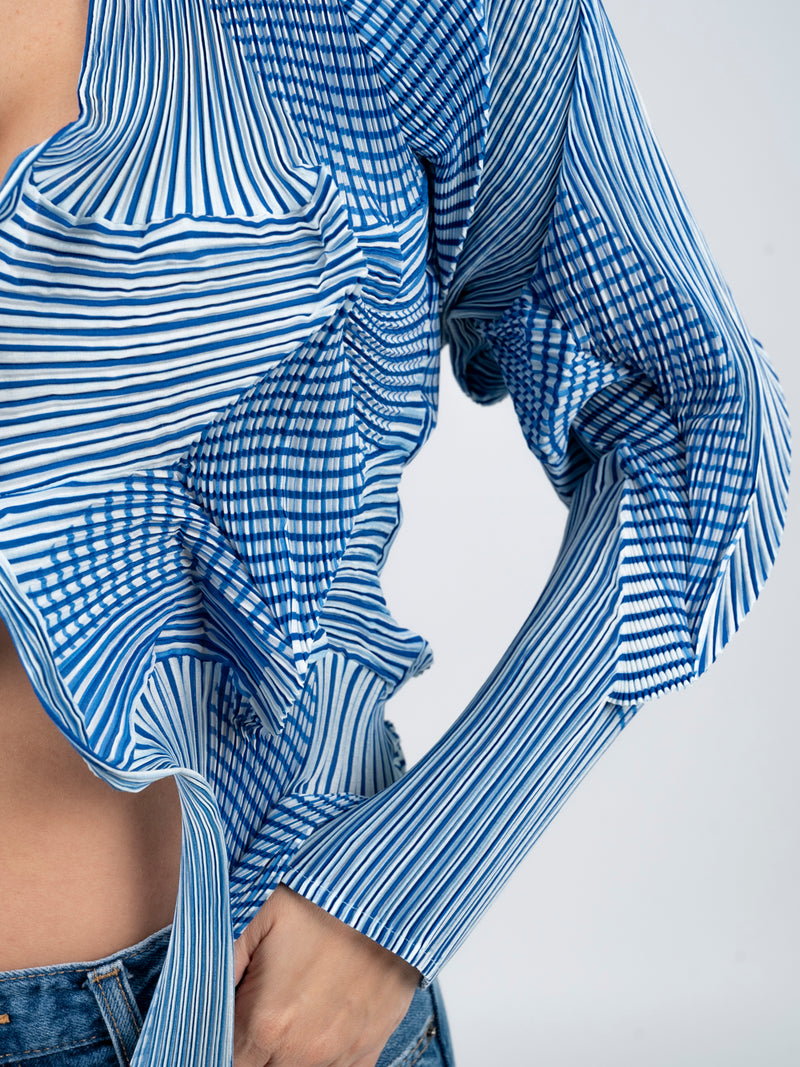 CHAQUETA IRIS - CELESTE - Image 7