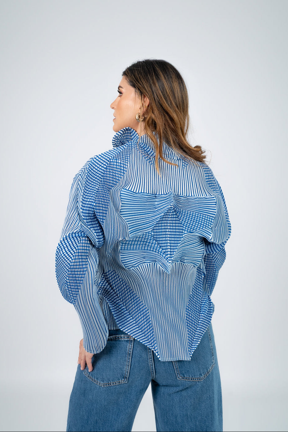 CHAQUETA IRIS - CELESTE - Gallery 6