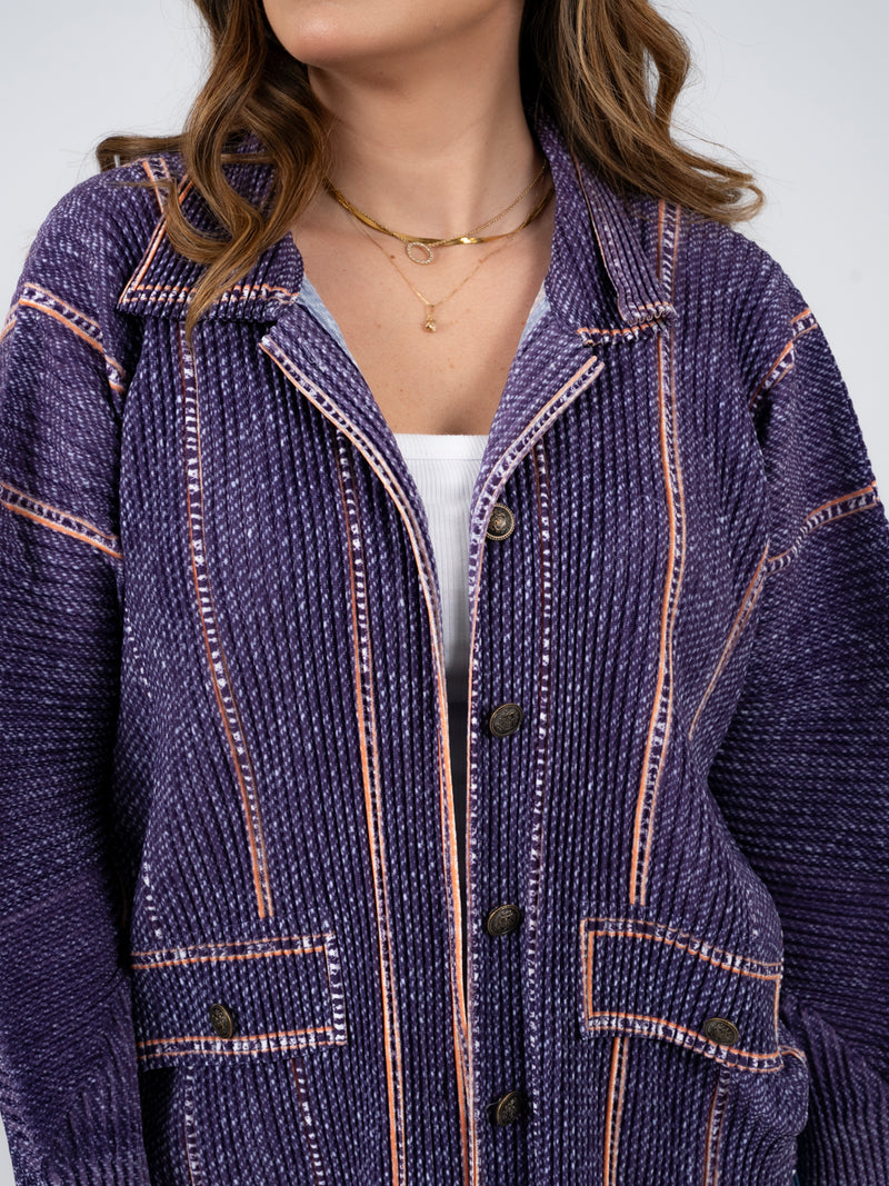 CHAQUETA SIENNA - MORADO - Image 4