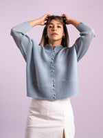 CHAQUETA ESPERANZA - CELESTE - Thumbnail 1
