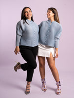 CHAQUETA ESPERANZA - CELESTE - Thumbnail 4