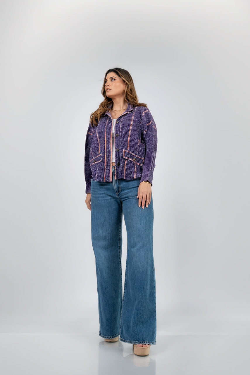 CHAQUETA SIENNA - MORADO - Gallery 3