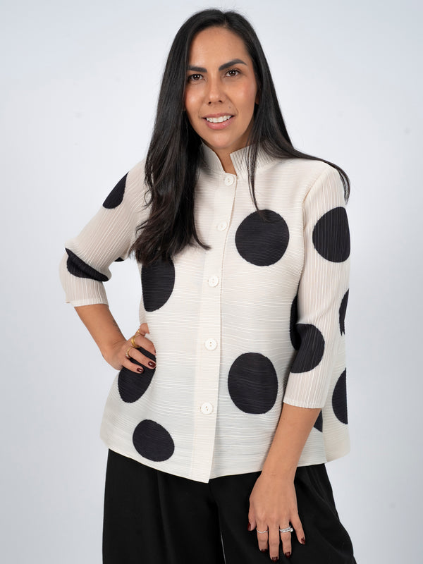 BLUSA LUNARES - BEIGE - Secondary