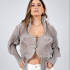 CHAQUETA IRIS - MARRON