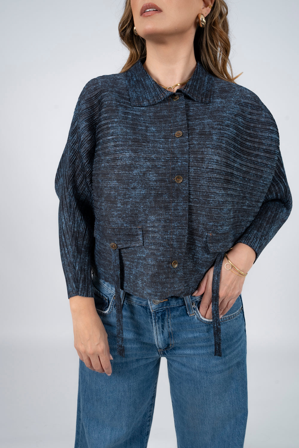 CHAQUETA MAR - AZUL - Gallery 3