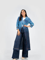 BLUSA LARGA VIDA - AZUL - Thumbnail 5